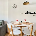 Modern Apartments With Air Conditioning, Vistula Boulevards, Cracow City Heart