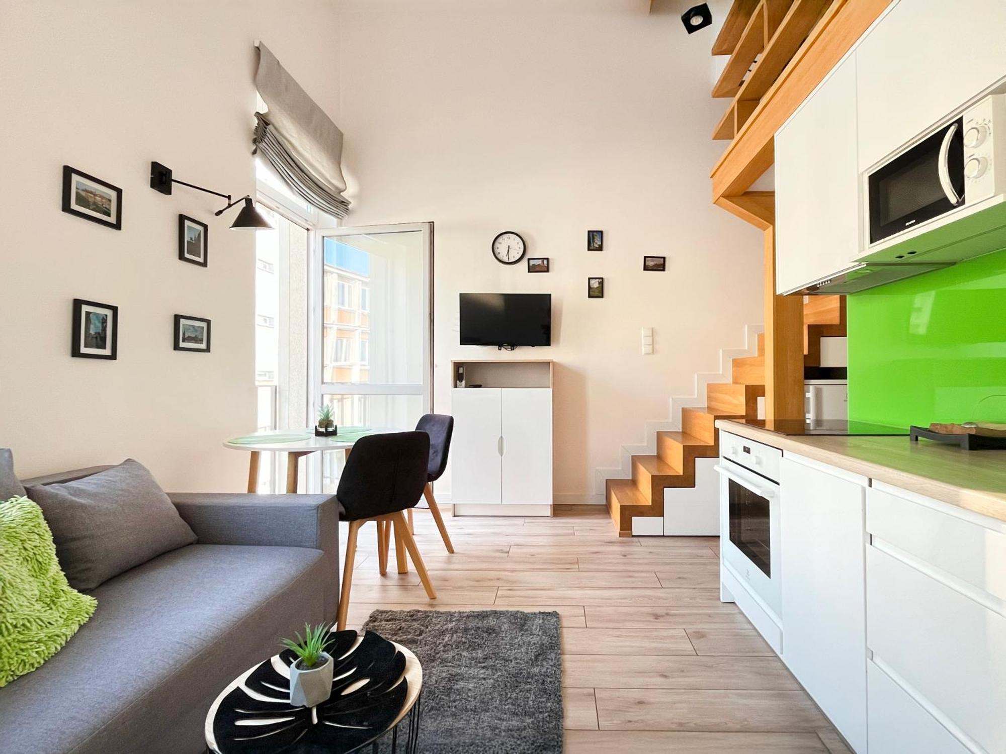 Modern With Air Conditioning, Vistula Boulevards, Cracow Heart *